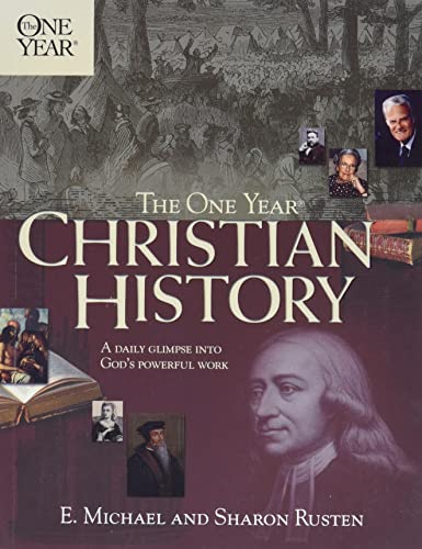 The One Year Christian History Book - Daily Devotional & Bible Study Guide for Personal Growth & Spiritual Reflection | Perfect for Daily Quiet Time & Small Group Discussions