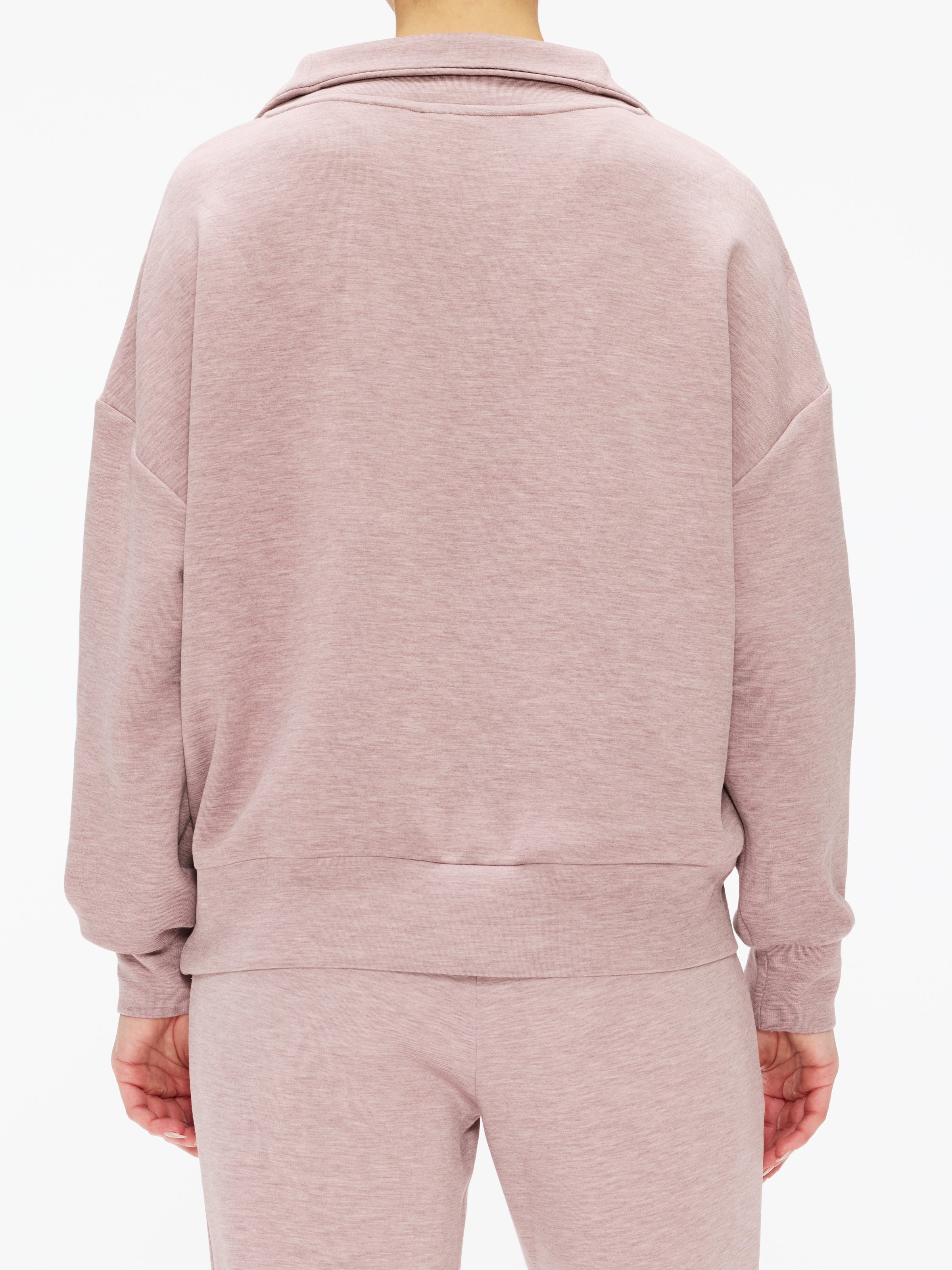 Varley Hawley Half Zip Sweatshirt for Women - Soft Fleece Pullover with Kangaroo Pocket - Perfect for Workouts, Running & Casual Wear