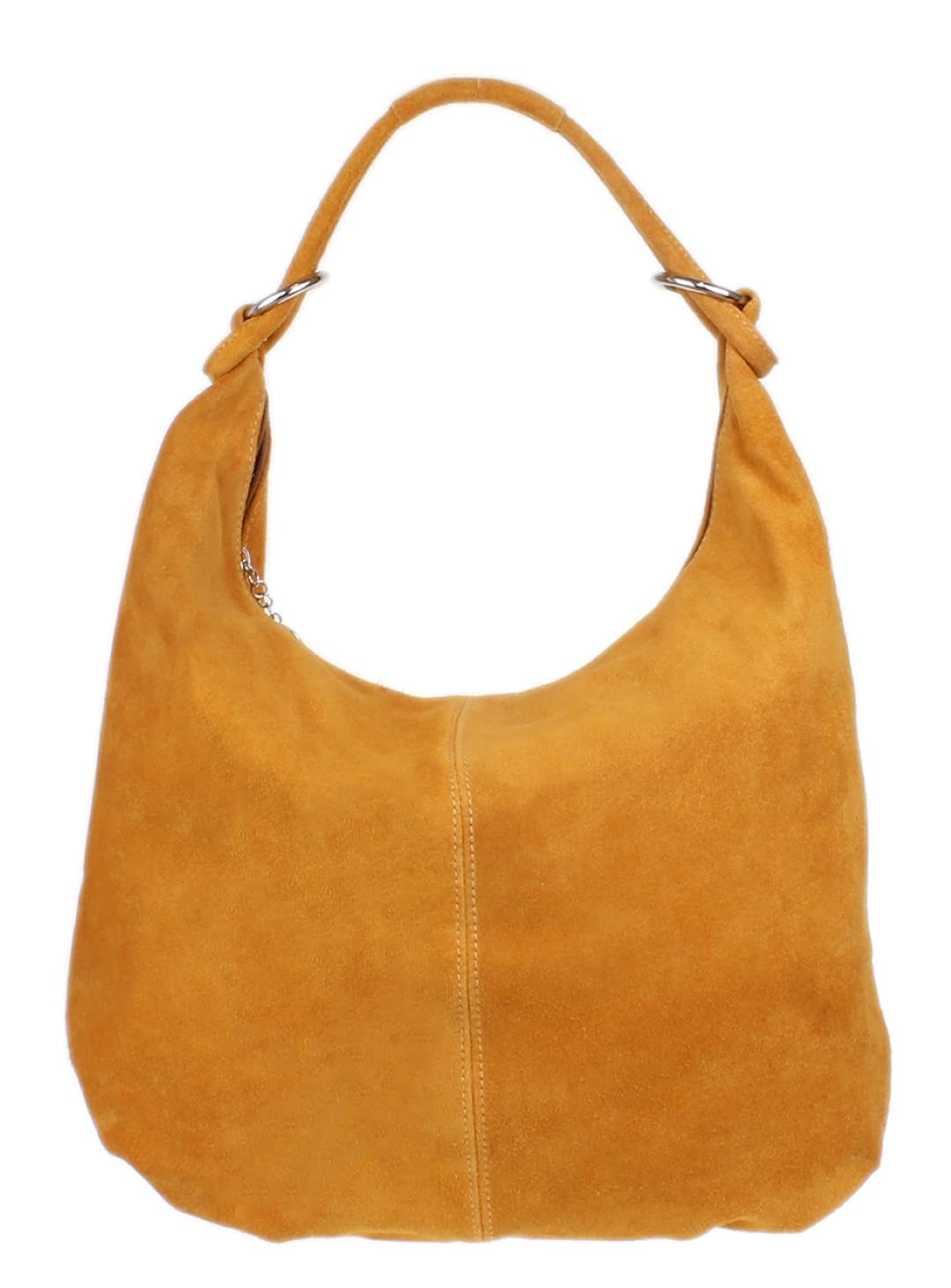Stylish Women's Hobo Shoulder Bag - Genuine Italian Suede Leather Handbag for Ladies | Perfect for Work, Travel & Everyday Use