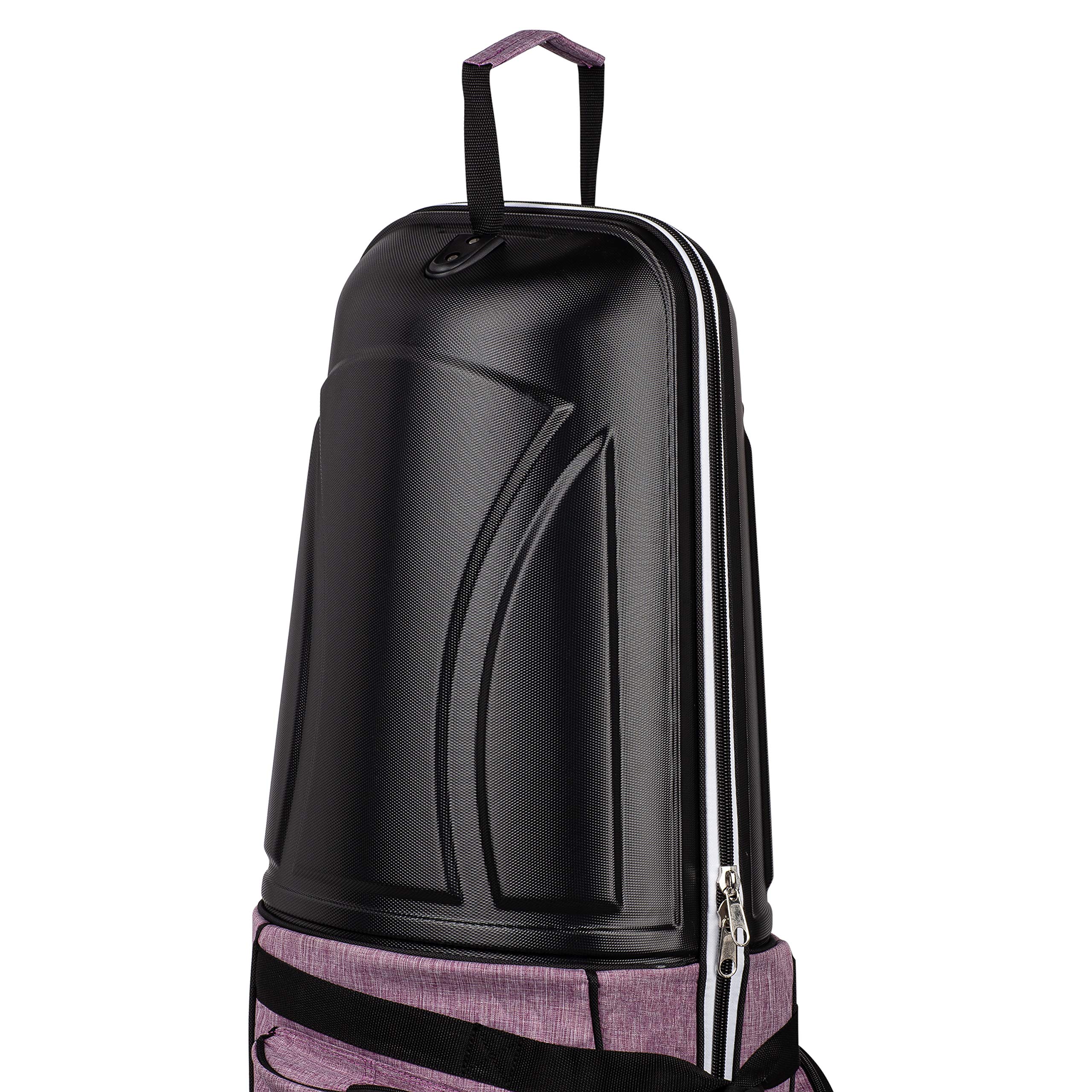 Founders Club Golf Travel Cover Luggage - ABS Hard Shell Top Travel Bag for Golf Clubs | Durable Protection for Airline & Road Trips | Perfect for Golf Vacations & Tournaments