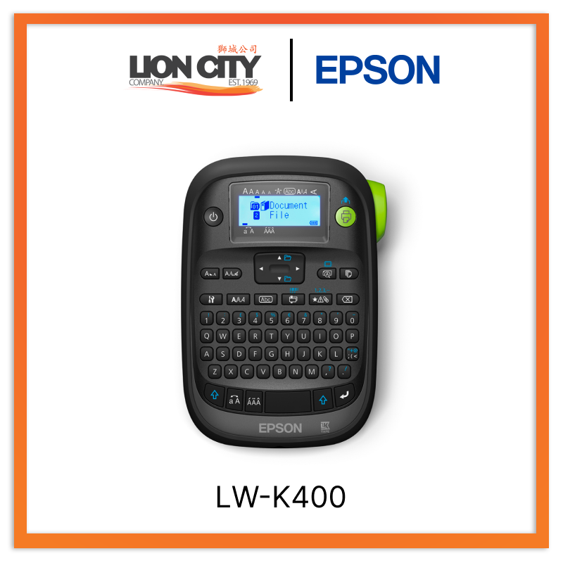 Epson LabelWorks LWK400 Label Printer - High-Speed Thermal Label Maker for Shipping, Organizing & Barcoding | Perfect for Home, Office & Warehouse Use