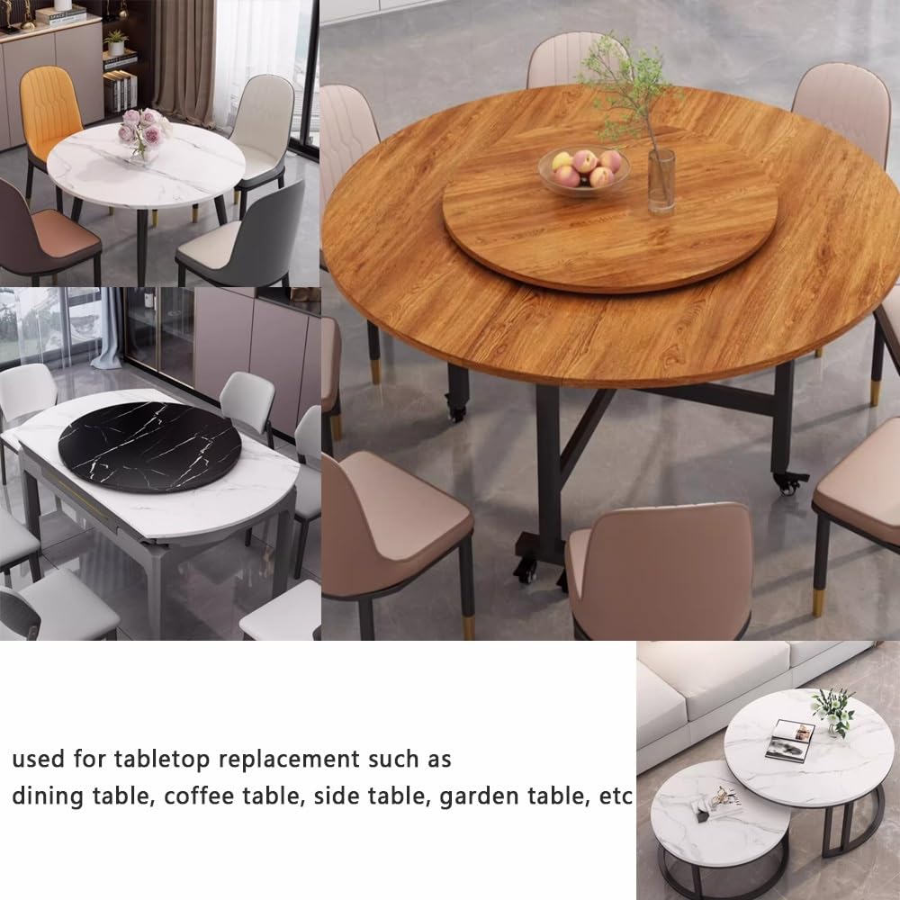 Solid Wood Round Dining Table Top 16