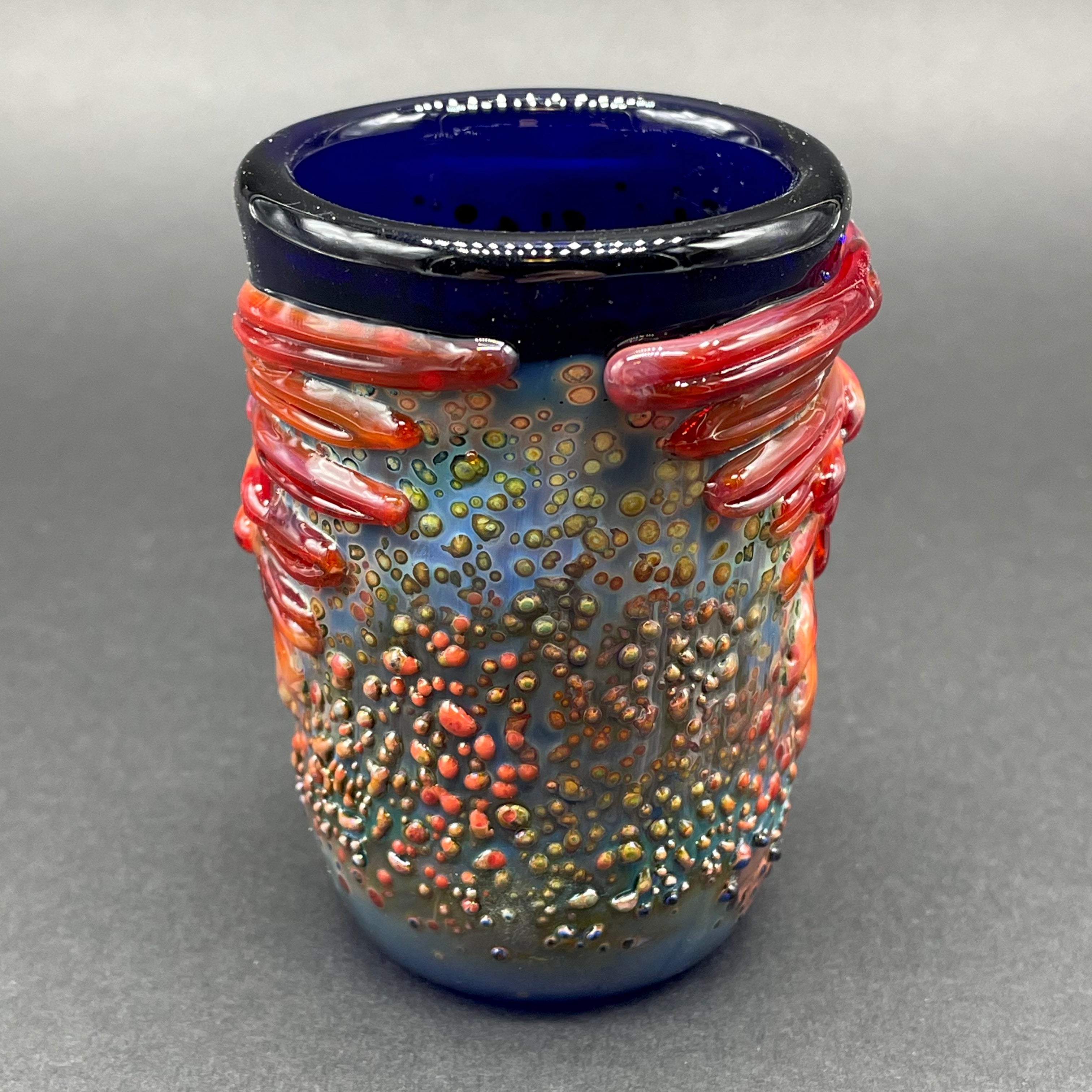 Red Winged Phoenix Shot Glass - Unique Collectible for Parties, Gifts & Home Bar Decor