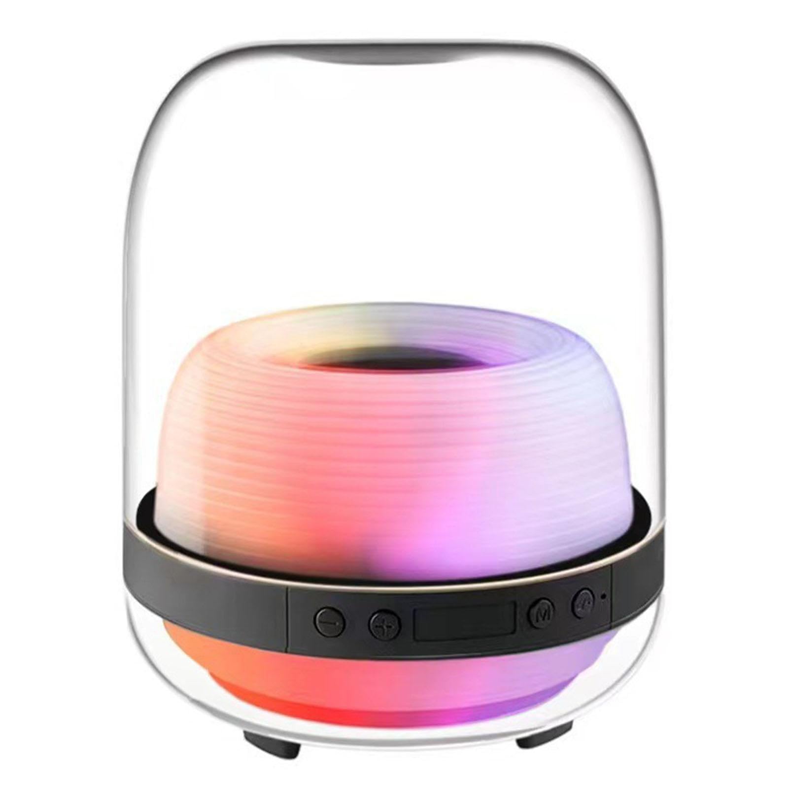 Portable Bluetooth Subwoofer Speaker with LED Lights - Wireless Loudspeaker for Home, Dorm, Apartment & Outdoor Use | High-Quality Bass Sound Music Player for Parties, Camping & Backyard Gatherings