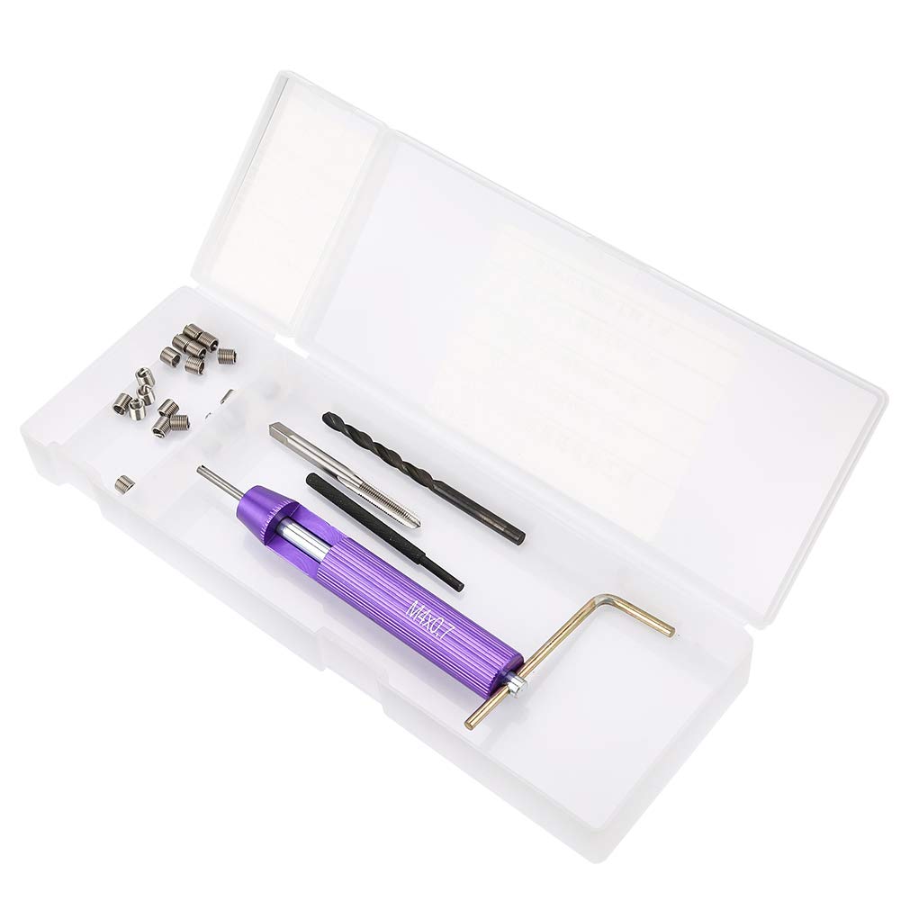 M4x0.7 Thread Repair Kit - Screw Threaded Inserts Repair Tool Set with Wire Insert Installation | Perfect for Automotive, Machinery & DIY Home Repairs
