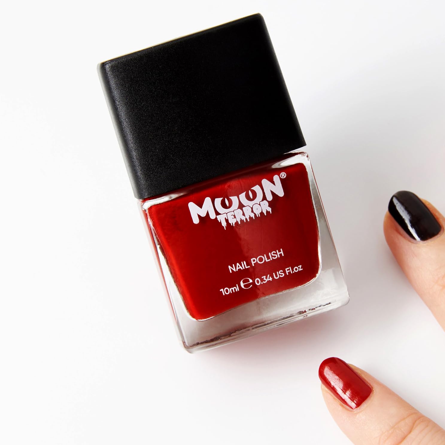 Moon Terror Halloween Nail Polish Set - 4 Colors (10ml Each) for Spooky Nail Art, Costume Parties & Trick-or-Treating