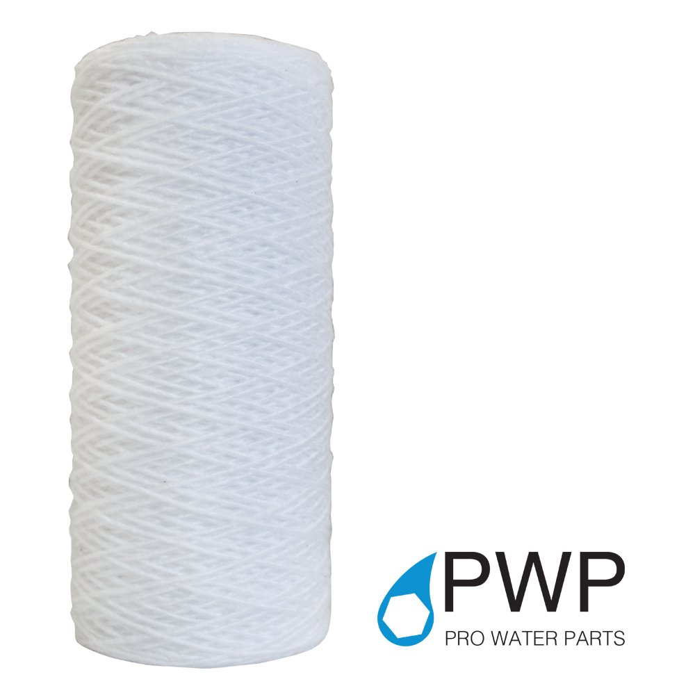 10-Pack 5 Micron String Wound Sediment Water Filter Cartridges 10x4.5
