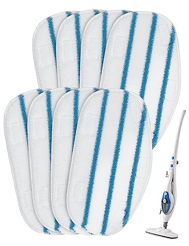 8 Pack-pursteam Thermapro Steamer Mop Pad
