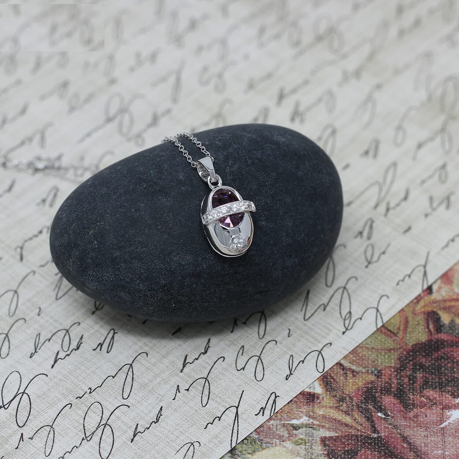 925 Sterling Silver Necklace for New Moms - Elegant Pregnancy & Maternity Gift Pendant - Perfect for Baby Showers, Mother's Day & Special Occasions