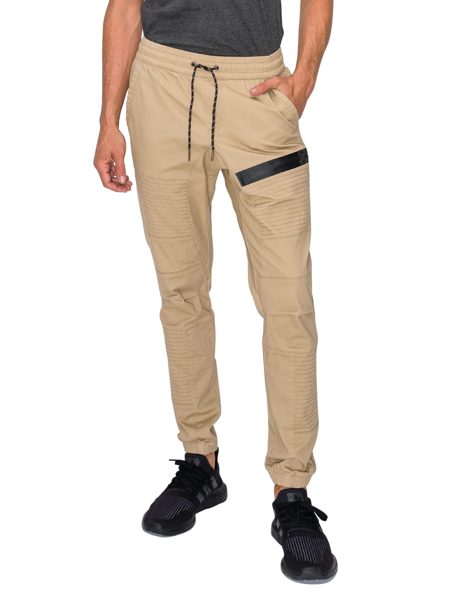 RING OF FIRE Men's Heat Sealed Jogger Pants with Pockets - Lightweight Athletic Sweatpants for Running, Gym & Casual Wear