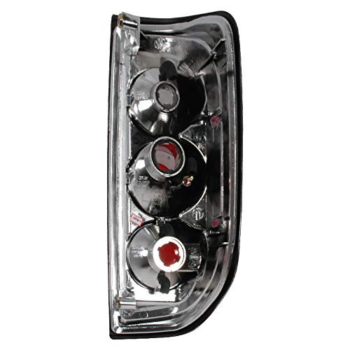 05-14 Nissan Frontier & 09-12 Suzuki Equator Smoke LED Tail Lights - High-Quality Brake Lamps for Enhanced Visibility & Style | Perfect for Off-Roading & Night Driving