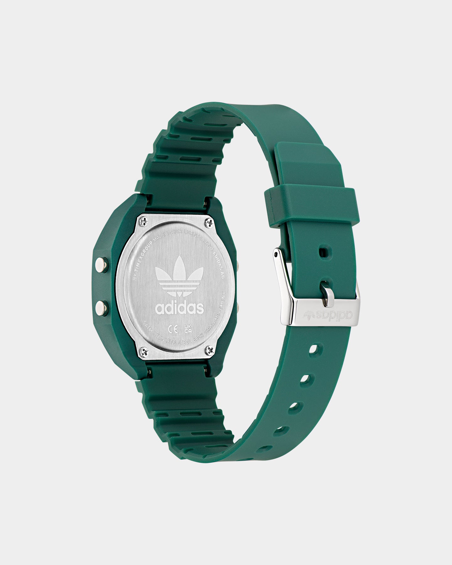 Adidas Digital Two Watch - Green Sports Watch for Men & Women - Perfect for Running, Gym & Outdoor Activities