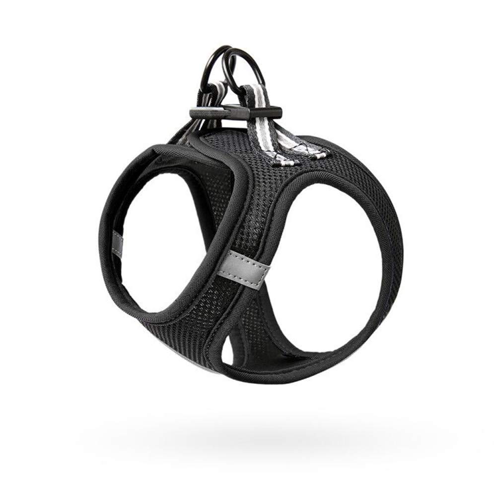 Breathable Pet Harness - Adjustable Reflective Vest for Small Dogs & Puppies - Perfect for Walks & Training