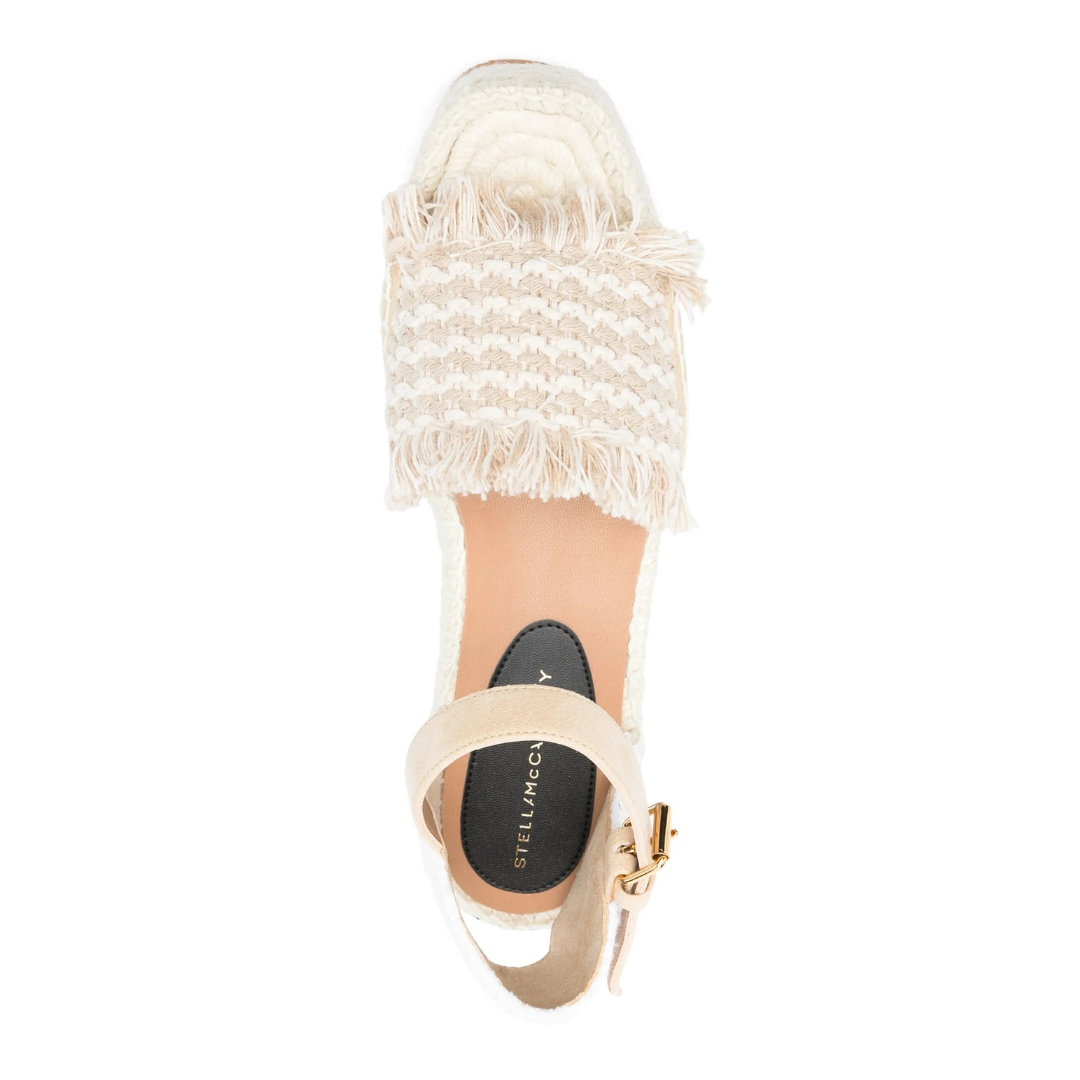 Gaia Jacquard Espadrille Platform Sandals - Women's Fashion Wedge Shoes with Comfortable Cork Sole | Perfect for Summer Outfits, Beach Vacations and Casual Wear