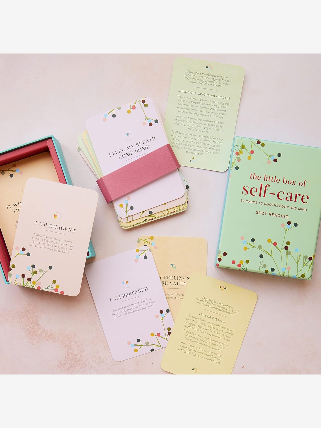 The Little Box of Self Care - Relaxation Gift Set for Women, Stress Relief & Mindfulness Kit - Perfect for Spa Nights, Meditation, and Home Relaxation