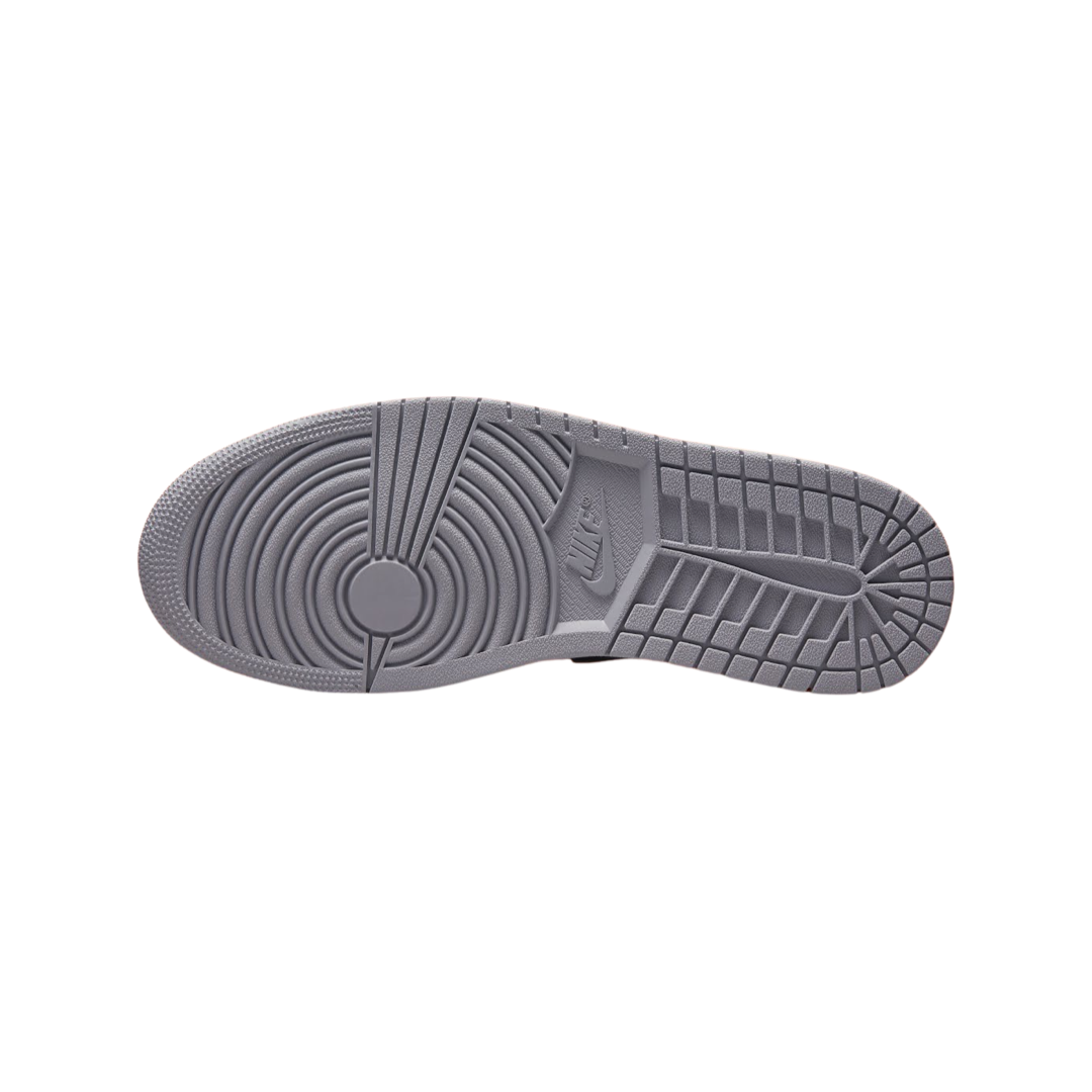 Air Jordan 1 Low SE Craft Inside Out Sneakers - Black Grey Orange Colorway - Men's Basketball Shoes for Casual Wear & Street Style