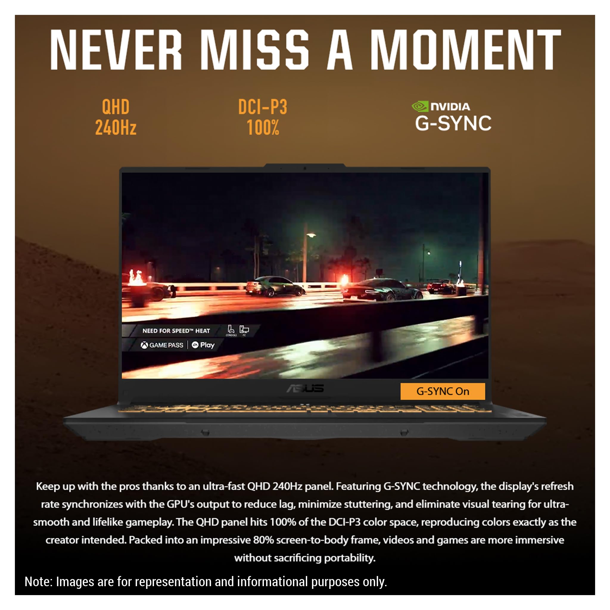 ASUS TUF Gaming F17 Laptop - i7, 64GB RAM, RTX 4070 for Gaming & Streaming