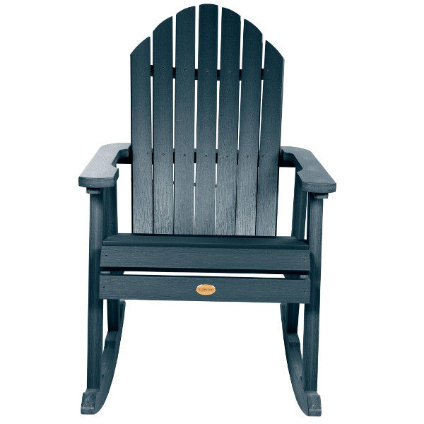 Hamilton Rocking Chair - Comfortable Wooden Rocking Chair for Living Room, Nursery & Porch - Classic Design with Padded Seat & Backrest - Perfect for Relaxing, Nursing & Reading