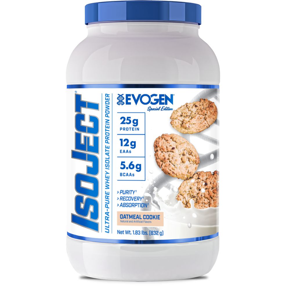 Evogen Isoject Premium Whey Protein Isolate Powder - 100% Pure Muscle Recovery & Growth Supplement for Athletes & Bodybuilders - Ideal for Post-Workout, Meal Replacement & Fitness Goals