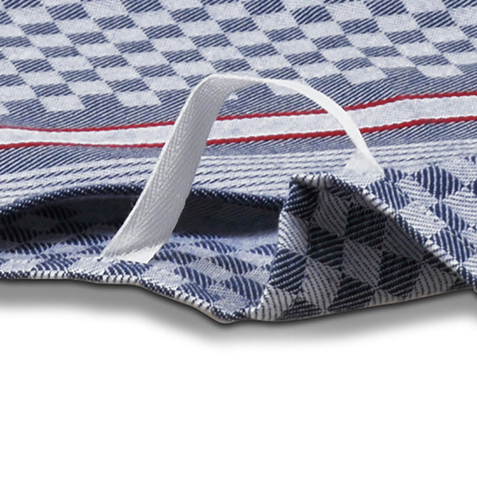5-Pack Extra Large Black Check with Red Stripe Side Towels - Perfect for Kitchen, Gym, Sports & Outdoor Activities
