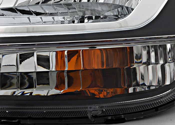 Kia Soul Headlight Assembly Replacement - Driver & Passenger Side Compatible with 2010-2011 Models | Perfect for Night Driving & Auto Repair