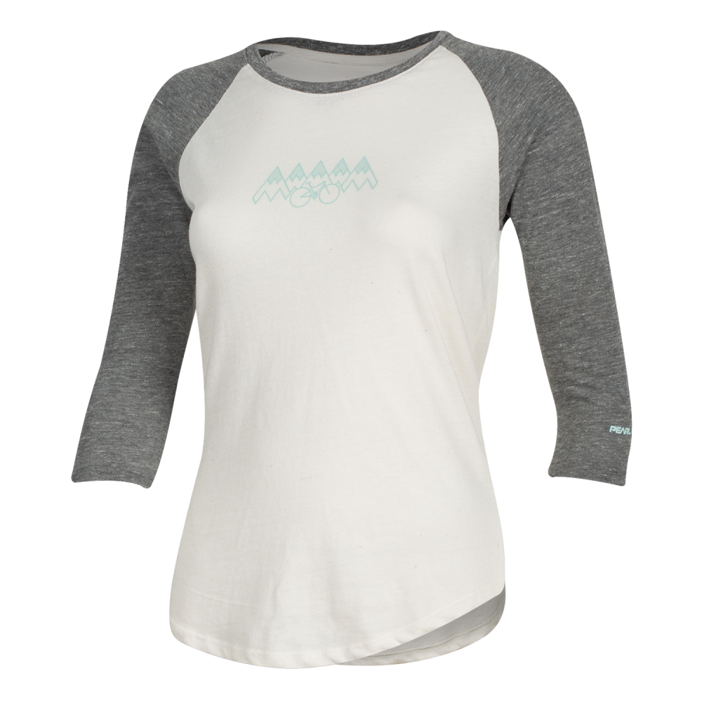 Women's Graphic Raglan T-Shirt - Stylish Casual Short Sleeve Tee for Everyday Wear | Perfect for Outfits, Streetwear & Layering