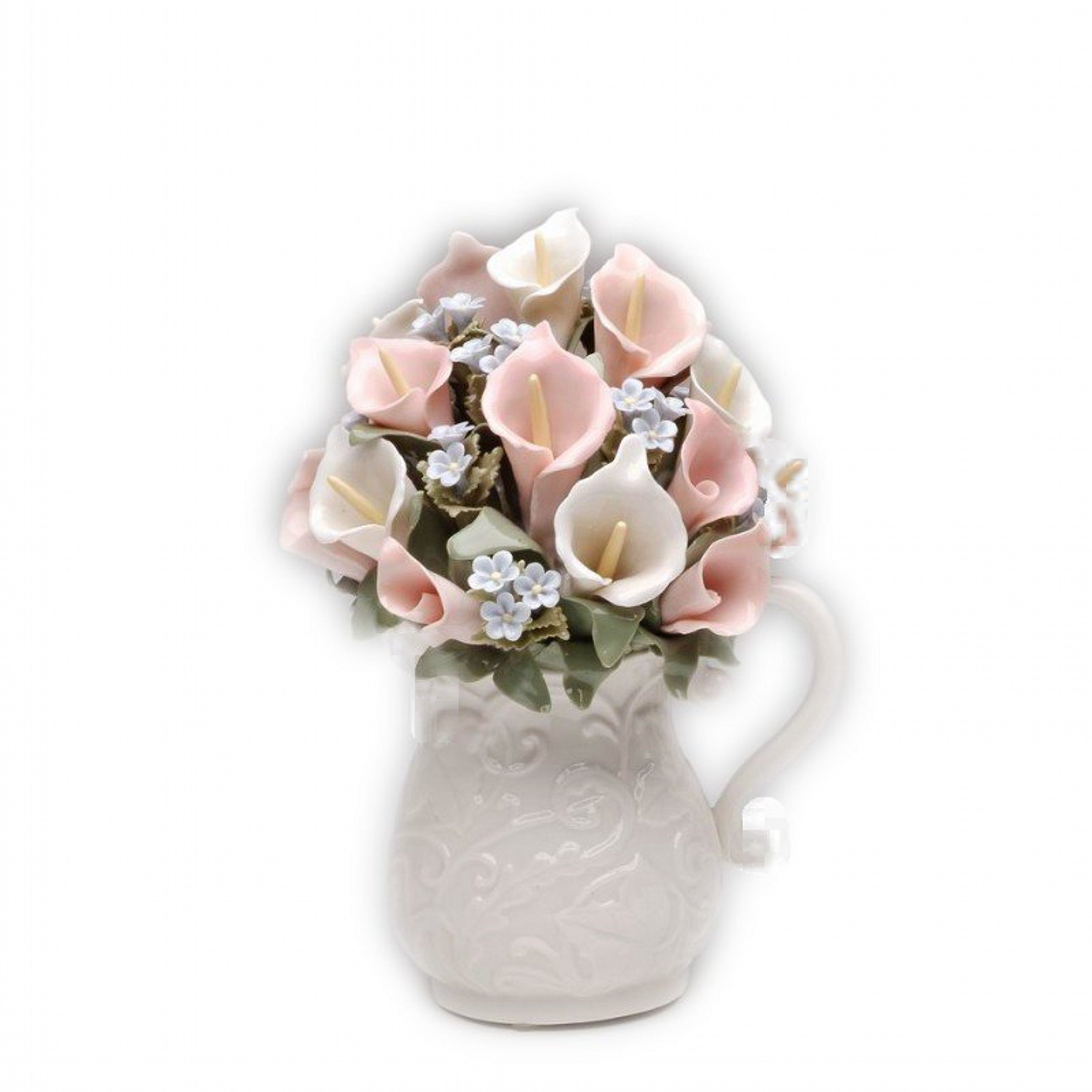 Elegant Glass Pitcher Bouquet - Perfect for Floral Arrangements, Home Decor, and Special Occasions
