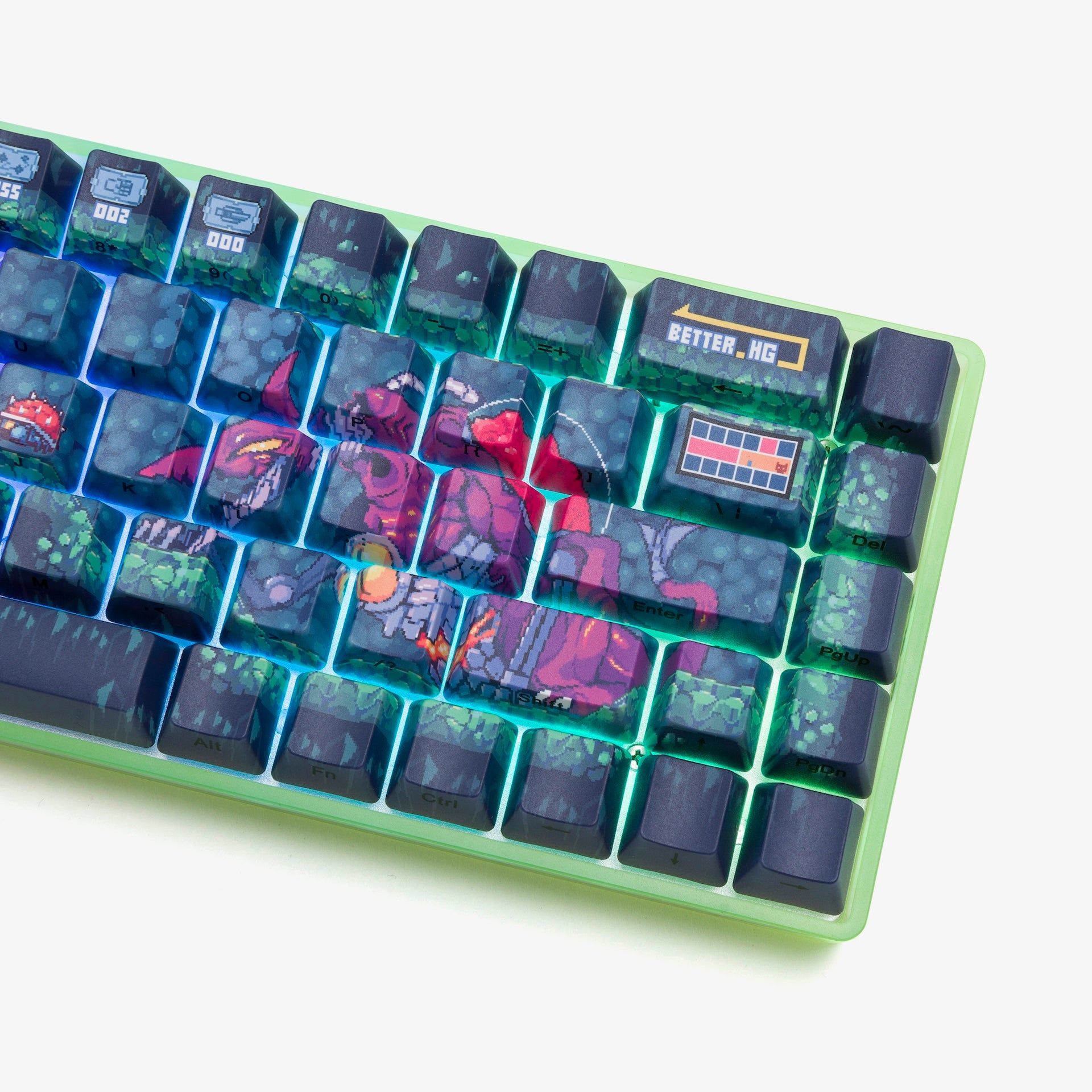 Higround 3 Basecamp 65+ Mechanical Gaming Keyboard - RGB Backlit, Hot-Swappable Switches for PC/Mac - Perfect for Esports, Streaming & Office Work