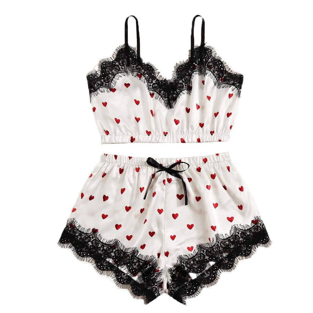 Sexy Lingerie Set for Women - Silk Babydoll Nightgown with Corset & Shorts | Naughty Pajamas for Romantic Nights & Special Occasions | Perfect for Valentine's Day, Honeymoon & Boudoir Photography
