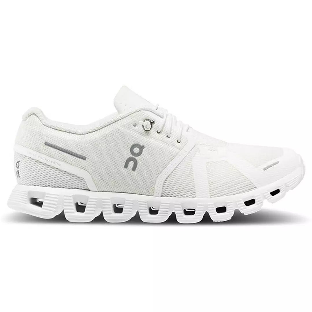 ON Women's Cloud 5 Running Shoes - Lightweight All-White Sneakers for Women | Perfect for Jogging, Gym Workouts & Casual Wear