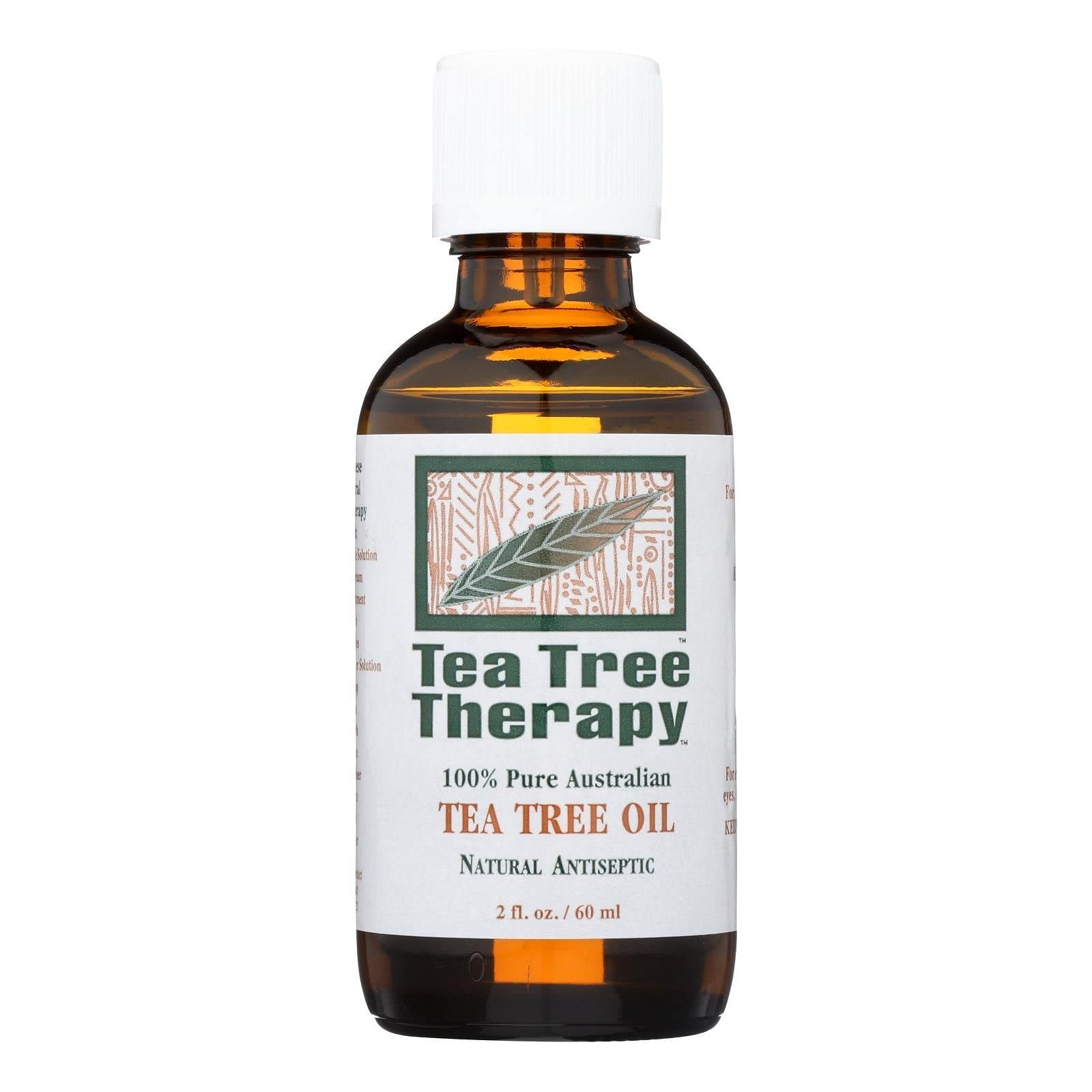 Pure Tea Tree Essential Oil 60ml (2 Fl Oz) - 100% Natural for Skin, Hair & Aromatherapy | Acne Treatment, Scalp Care & Relaxation