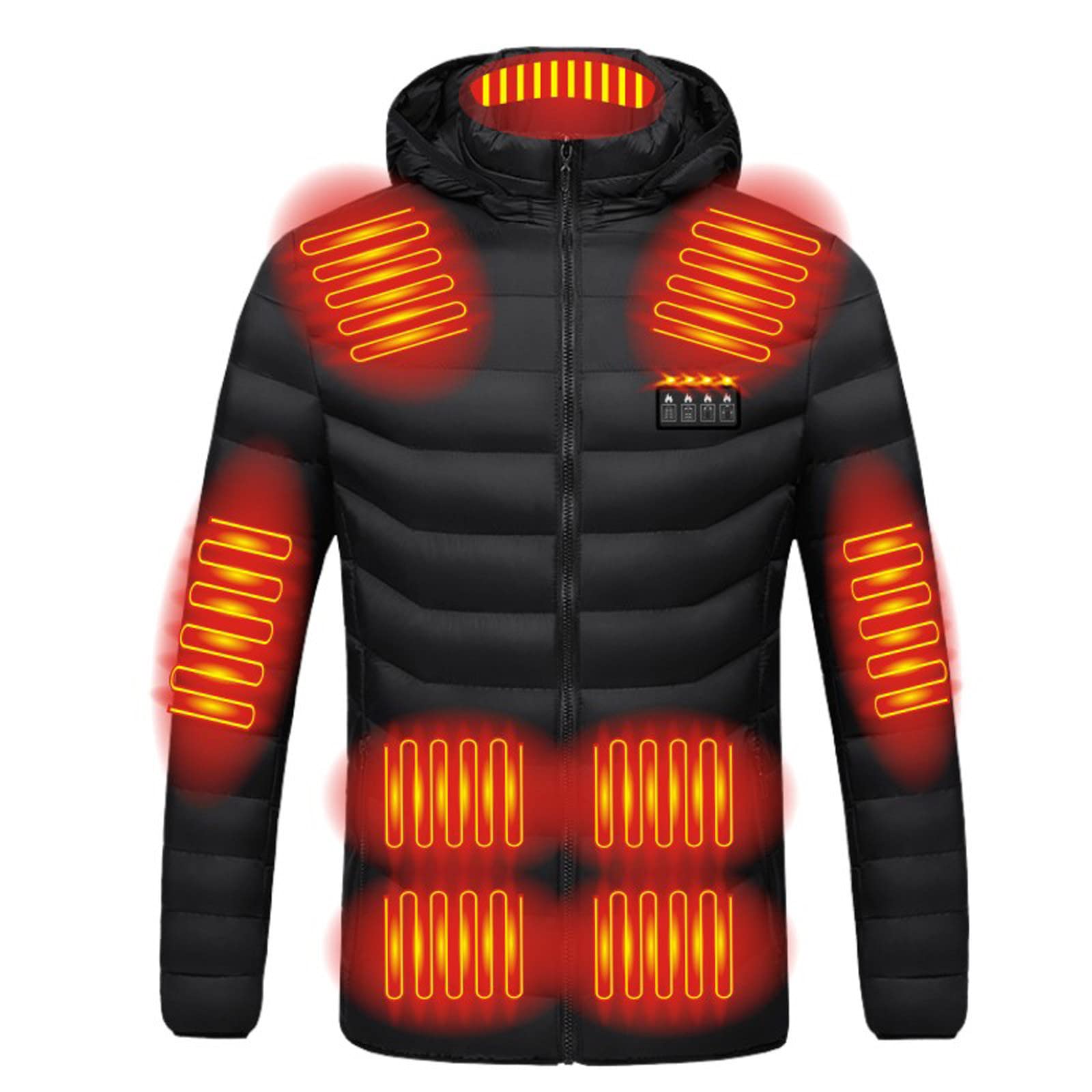 Electric Heated Jackets for Men & Women - Winter Thermal Coats with Battery Heating - Perfect for Outdoor Activities, Camping, and Cold Weather Commutes | CBCBTwo Warehouse Clearance Sale