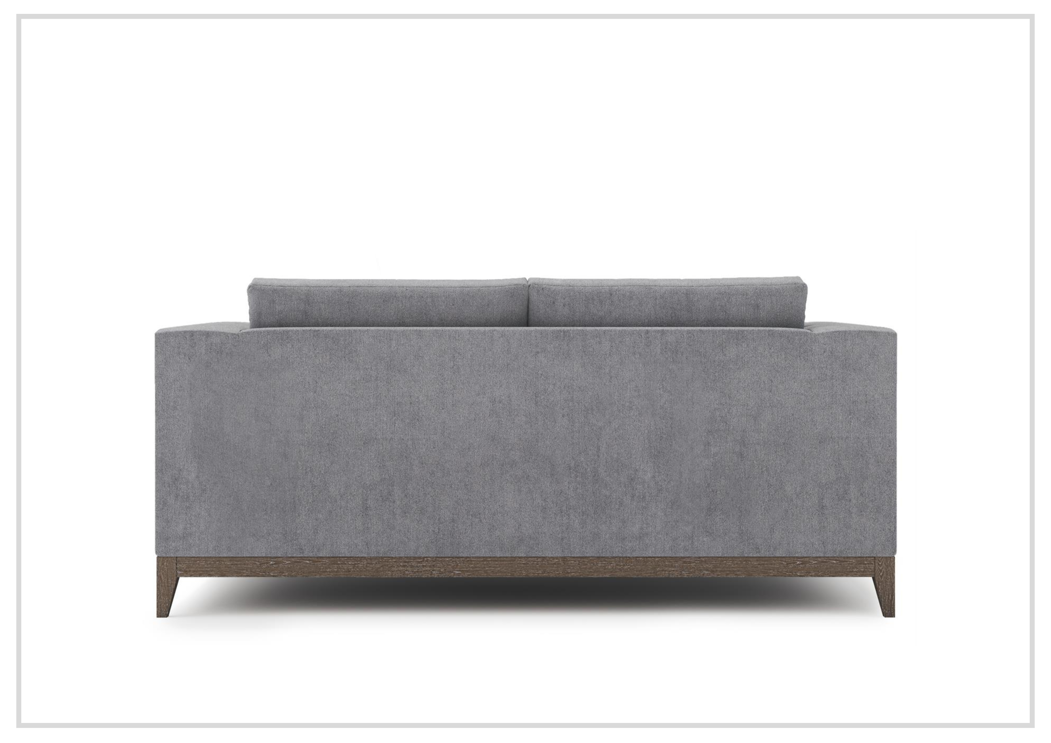 Bernhardt Noel Fabric Loveseat with Track Arms - Comfortable Small Sofa for Living Room, Bedroom & Office | Perfect for Couples, Small Spaces & Cozy Seating
