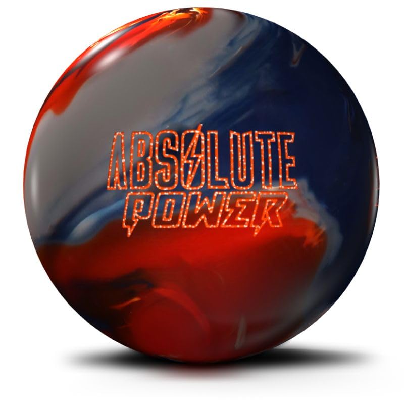 Storm Absolute Power 15lb Bowling Ball - High Performance Reactive Resin for Hook Potential | Perfect for League Play & Tournament Bowlers
