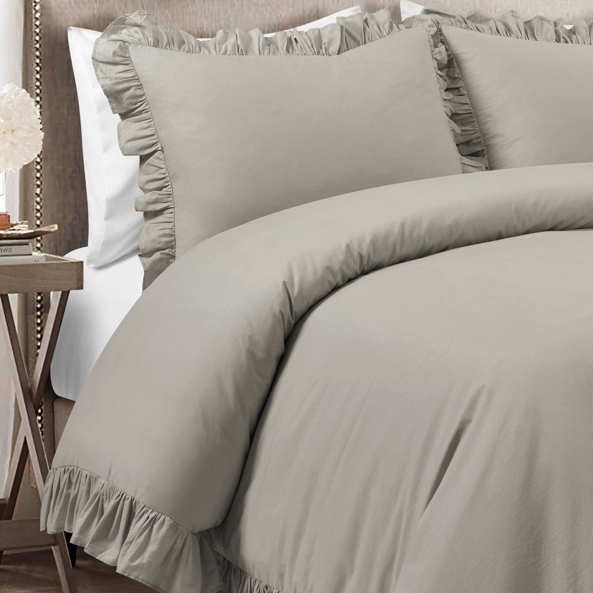 Premium 100% Cotton Duvet Cover Set - Soft & Breathable Bedding - Queen/King Size - Perfect for Master Bedroom, Guest Room & Hotel Use