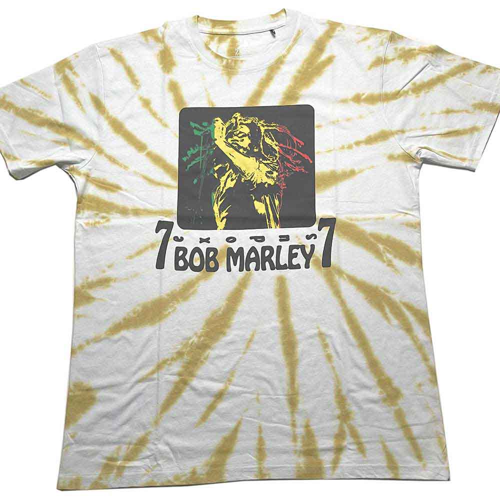 Bob Marley Unisex T-Shirt: 77 Wash Collection - Vintage Reggae Music Tee for Men & Women - Perfect for Concerts, Beach Days & Casual Wear