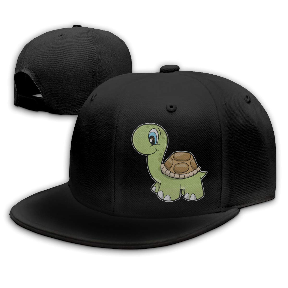 Men's Adjustable Leather Strapback Baseball Cap with Animal Embroidery - Hip Hop Fashion Hat for Streetwear & Casual Outfits | Perfect for Concerts, Parties and Everyday Style