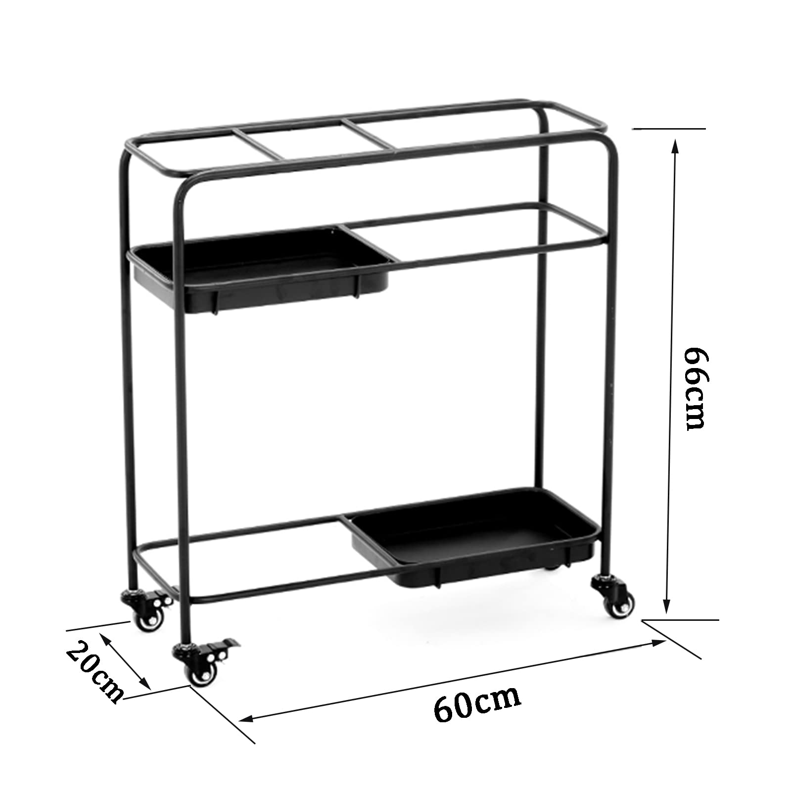 Metal Wrought Iron Umbrella Stand - Commercial & Modern Umbrella Holder for Hotels, Restaurants & Lobby Storage - Durable Indoor/Outdoor Umbrella Organizer Rack