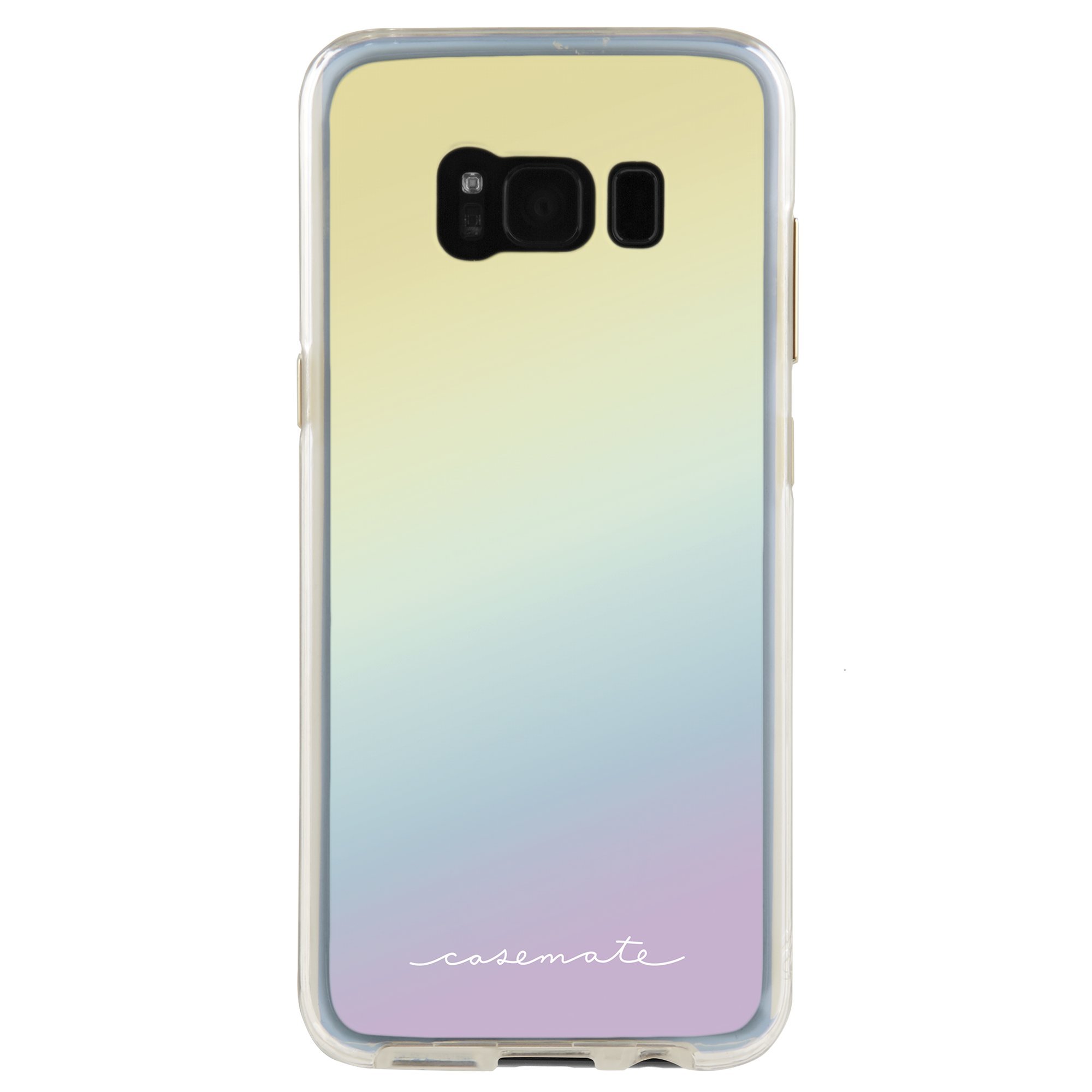 Case-Mate Samsung Galaxy S8 Tough Clear Case with Iridescent Finish - Slim Protective Cover for Everyday Use & Drop Protection