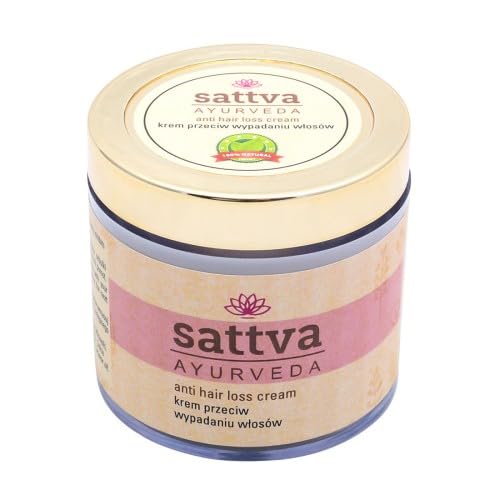 Sattva Ayurveda Anti-Hair Fall Cream - 100g | Natural Hair Loss Treatment for Damaged Hair | Promotes Hair Growth & Strength | Perfect for Daily Hair Care Routine