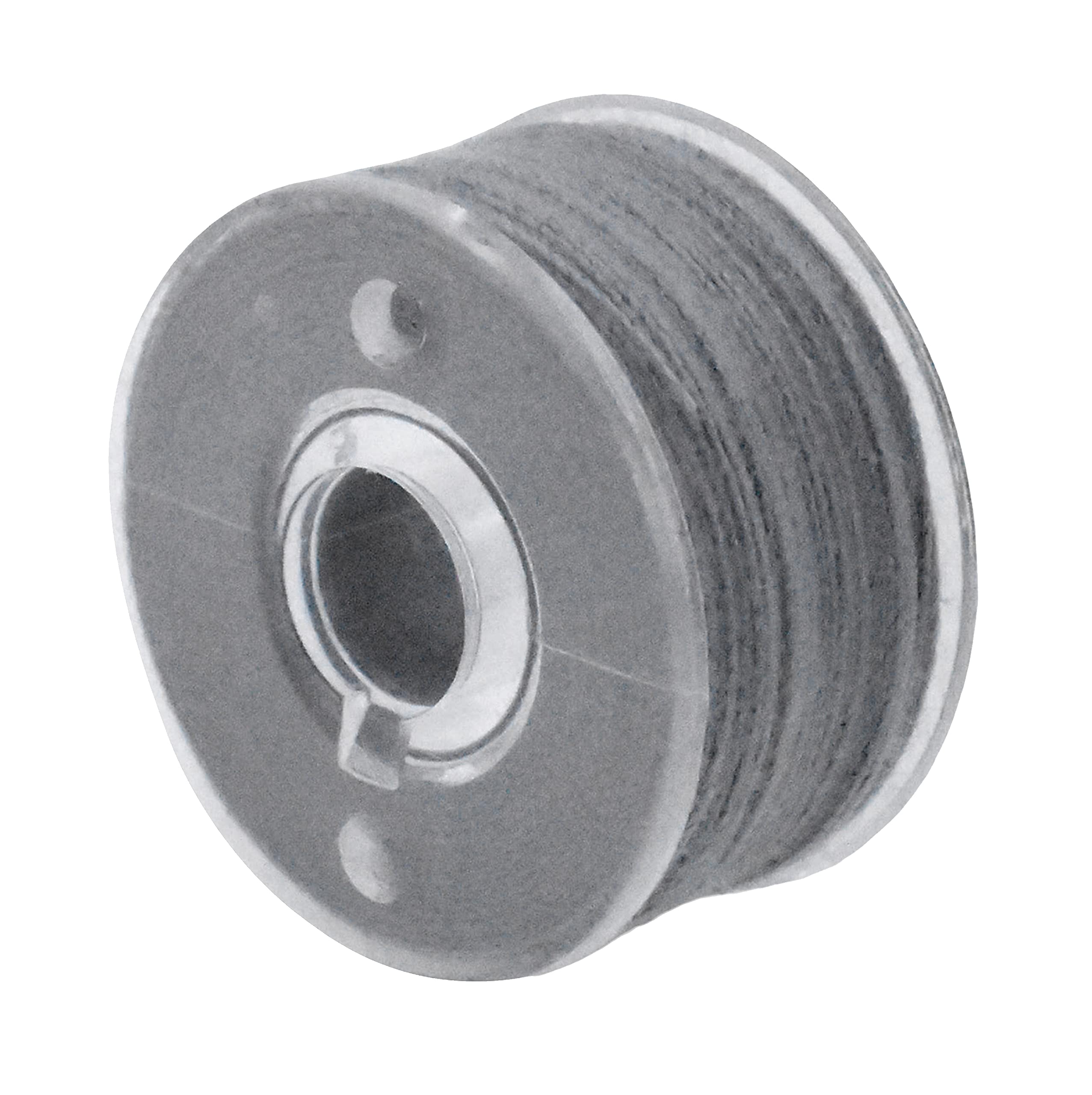 25 Prewound Gray SA156 Bobbins for Singer & Brother Sewing Machines - 15J Prefilled Embroidery Bobbin Thread - Perfect for Quilting, Dressmaking & Craft Projects
