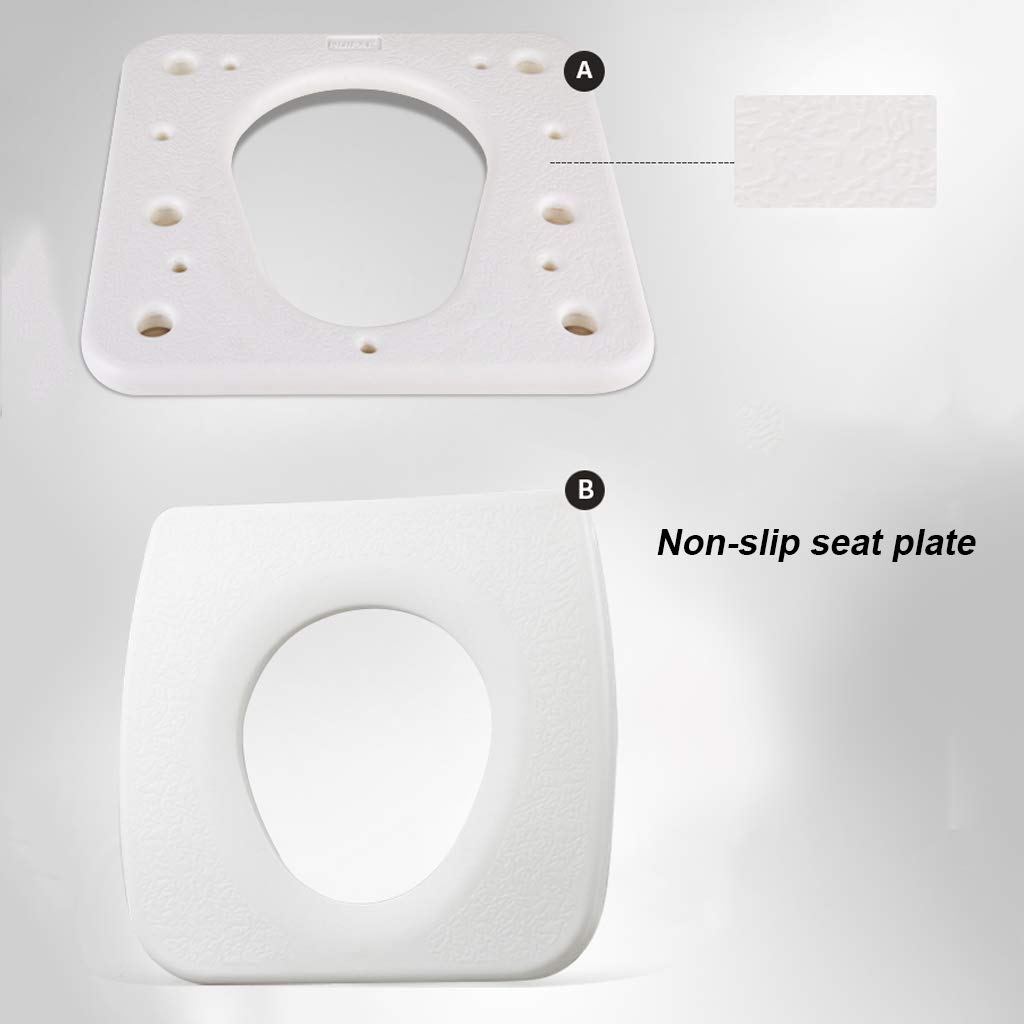 **Adjustable 3-in-1 Bath Toilet Chair Commode & Shower Seat with Non-Slip Handles & Bucket – Premium Padded Design for Seniors, Disabled & Pregnant Women – Ideal for Elderly Care, Post-Surgery & Mobility Assistance**
