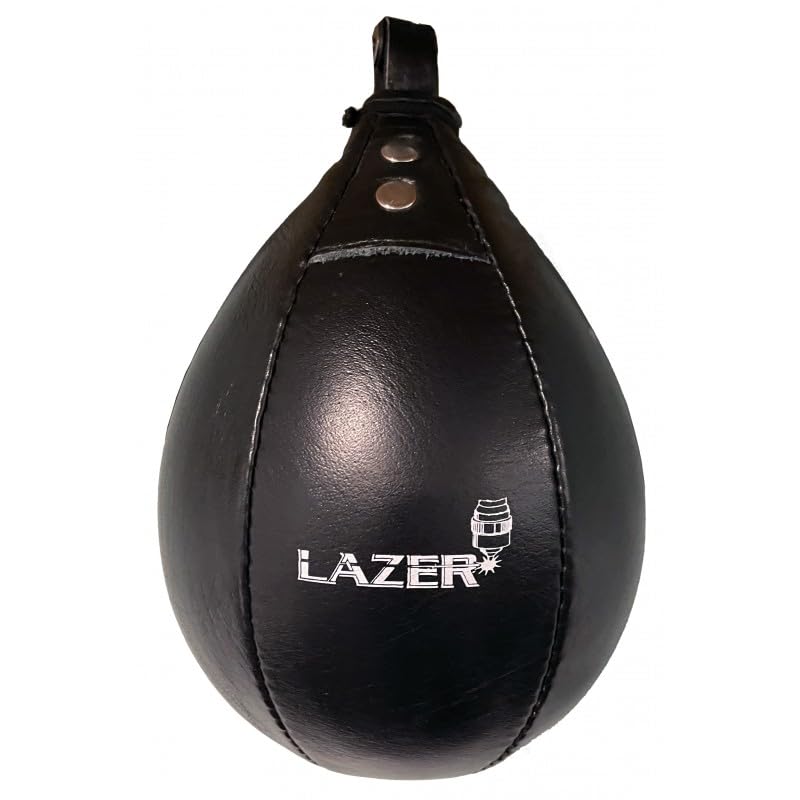Balazs Lazer Speed Bag - Professional Boxing Training Equipment for Home Gym & Fitness - Perfect for Boxing, MMA, Cardio Workouts & Punching Speed Training