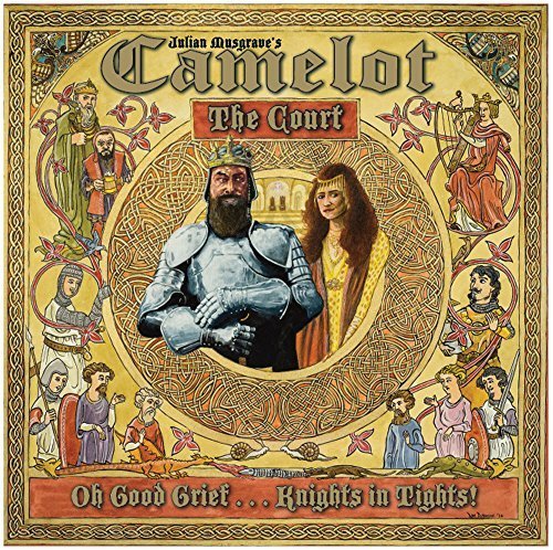 Camelot The Court Medieval Strategy Board Game by Wotan Games - Perfect for Family Game Nights & Strategy Lovers