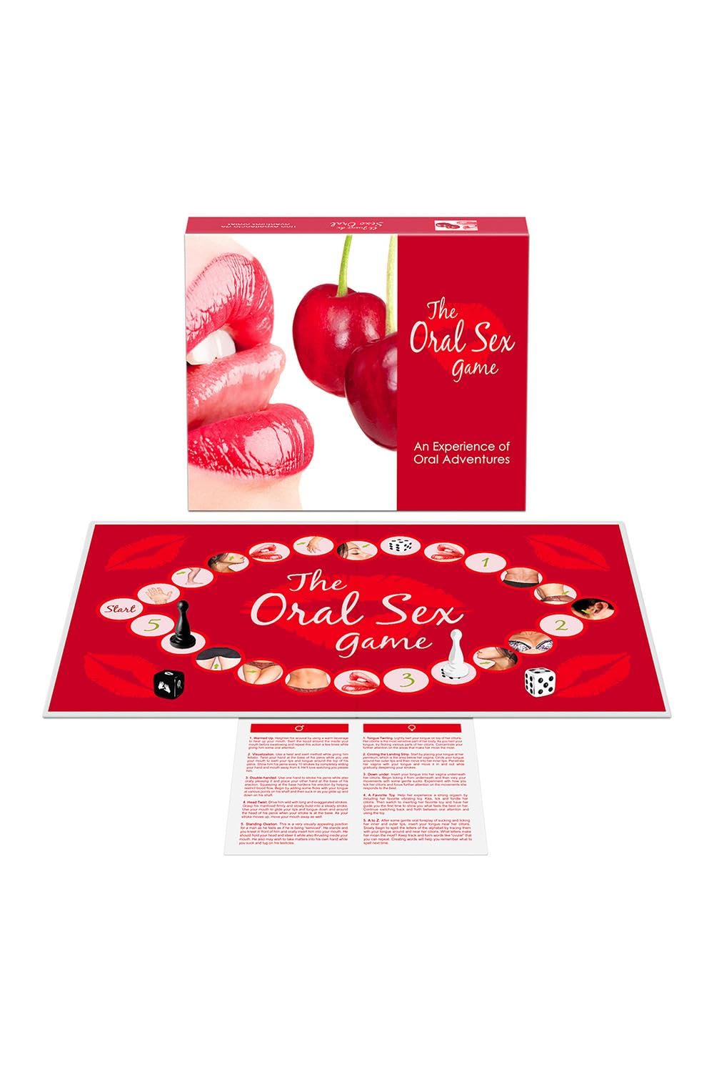 Best Oral Sex Game for Couples - Package of 2 - Enhance Intimacy & Spice Up Your Relationship - Perfect for Date Nights & Romantic Getaways