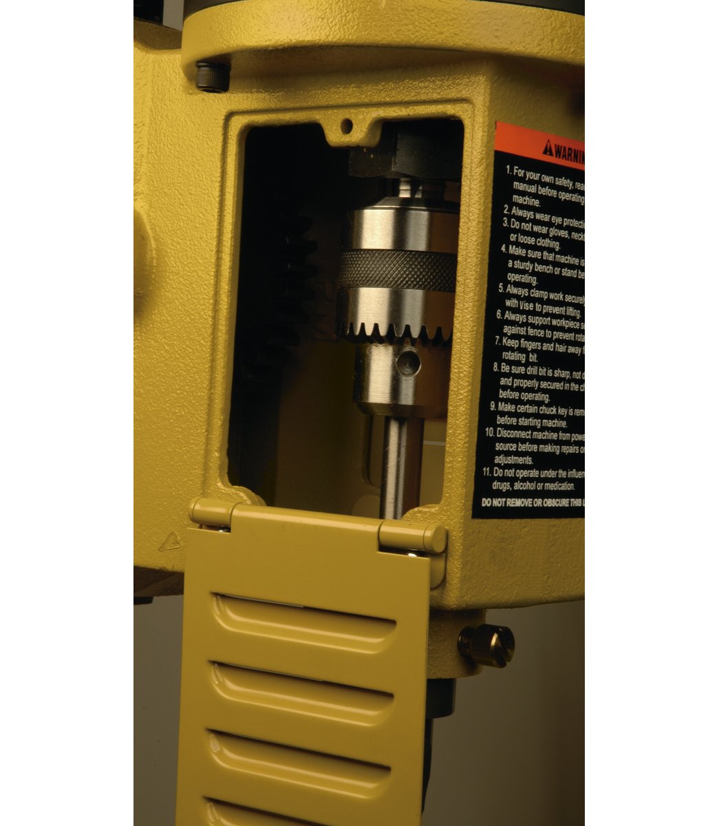 719T Mortiser - 1HP Single Phase 115/230V Woodworking Mortising Machine for Cabinet Making & Furniture Building