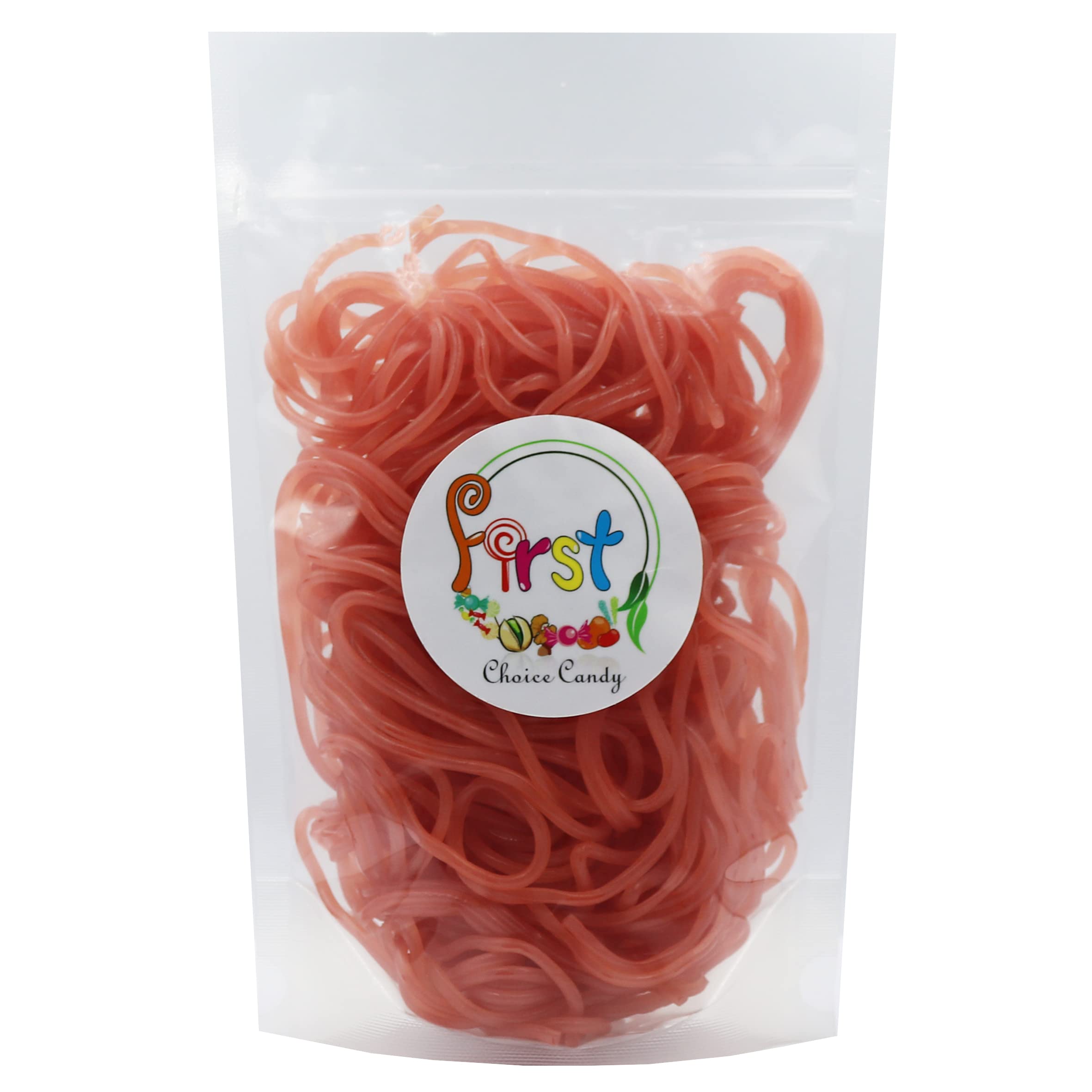 FirstChoiceCandy Juicy Licorice Laces - 2 Pound Bulk Bag of Soft Cotton Candy Flavored Licorice Ropes - Perfect for Birthday Parties, Movie Nights & Candy Buffets
