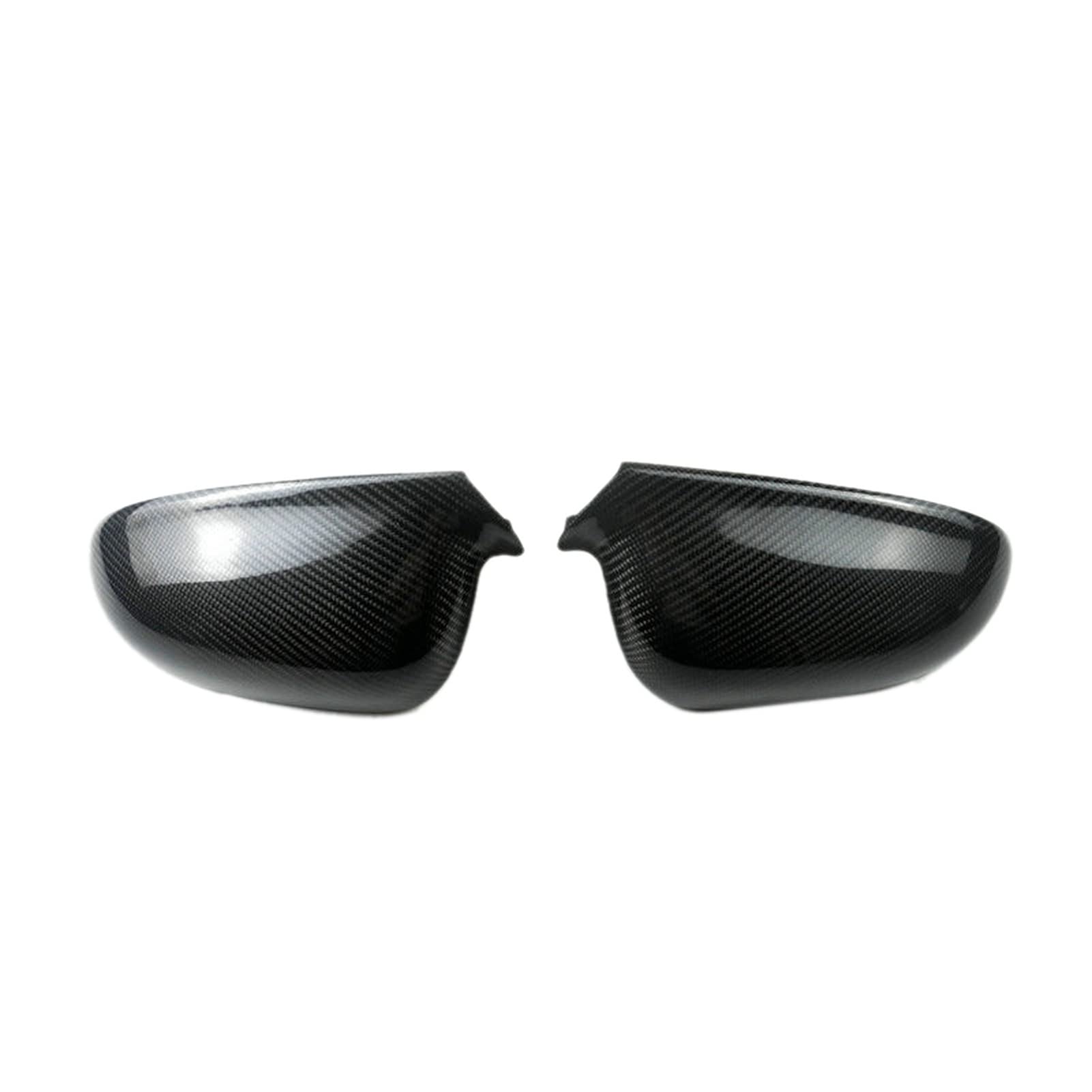 AWbowa Carbon Fiber Rearview Mirror Cover Caps for VW Golf MK5 / Golf 5 R (2005-2009) - Durable Exterior Accessories for Car Protection & Style Upgrade