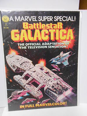 Battlestar Galactica Marvel Super Special Vintage Comic Book 1970s - Rare Collector's Edition for Sci-Fi Fans & Comic Enthusiasts - Perfect for Display, Gifts, and Nostalgic Reading