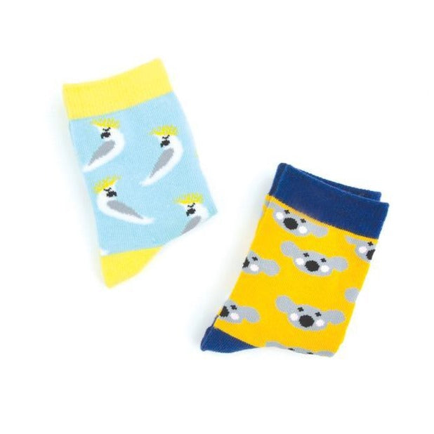 Australian Kids Socks for 4-5 Year Olds - Soft Cotton Ankle Socks with Non-Slip Grips | 40% OFF | Perfect for School, Playtime & Everyday Wear